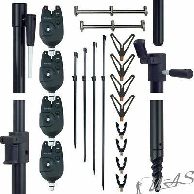 DELTA-FISHING Rod Pod selber bauen! Nach Wahl Bankstick Buzzer Bar Biss Anzeiger Ruten Auflage