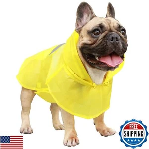 iChoue Dog Raincoats, Packable Rain Coats, Lightweight Rain Jacket with Refle - Picture 1 of 5