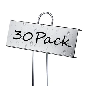 30 pack metal plant labels for outdoor garden waterproof plant markers labels g - Picture 1 of 8