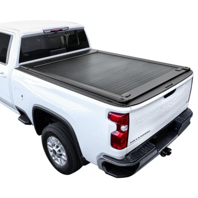 Aluminum Retractable MR Tonneau Cover for 2007-2025 Silverado/Sierra 1500 6.5ft Foto 1 de 4