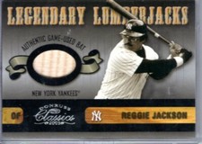 2003 Donruss Classics Legendary Lumberjacks /375 Reggie Jackson #LLJ-30 HOF