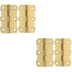  4 Pcs Piano Music Stand Hinge Copper Hinges Jewelry Chest Golden