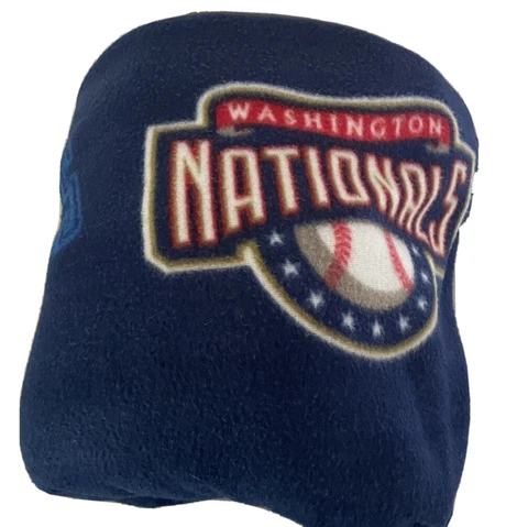 WASHINGTON NATIONALS  SNUGGIE  Fleece Blanket Blue One Size Cover