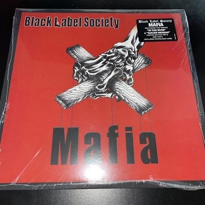 Black Label Society Mafia 180g Opaque Red colored Vinyl 2 LP set, new & Sealed Foto 1 de 3
