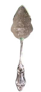 International Silver Company SilverPlated MERRY CHRISTMAS Cake/Pie Server - Picture 1 of 6