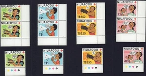 TONGA NIUAFO'OU 1987 CROCE ROSSA SET X 3 81-84 COME NUOVO MNH - Foto 1 di 1