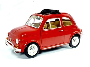 Piccolo Napolitano 1968 FIAT 500L 1:24 Scale Absolut REAL Diecast Minichamps - Picture 1 of 9