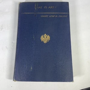 Was ist Kunst von Leo Tolstoi 1899 Tolstoi 1. Auflage altes seltenes antikes Buch Sammlerstück - Bild 1 von 7