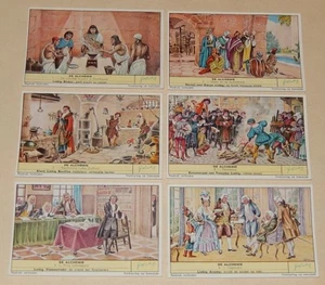 De ALCHEMIE : Série complète 6 Chromos LIEBIG en flamand  - Imagen 1 de 2