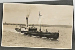 DAA Early Kestin Postcard, Paddle Steamer S.S. Premier, Weymouth - Picture 1 of 1