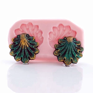 Molde de silicona carcasa medallón molde seguro para alimentos fondant molde joyería (746) - Imagen 1 de 12