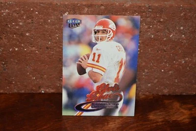 FOOTBALL KANSAS CITY CHIEFS ELIS GRBAC CARD FLEER ULTRA 1999 - Image 1 of 2