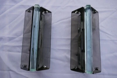 Pair of Veca or Fontana Arte wall lights (Stilnovo Arteluce Sarfatti Max Ingrand - Image 1 of 4