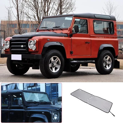 Переднее ветровое стекло солнцезащитный козырек с УФ-блокировкой чехол для Land Rover Defender 04-18 - Изображение 1 из 4