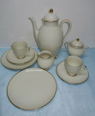 FÜRSTENBERG, Fürstin - Goldring / 2422 - Kaffeeservice Teile zur Auswahl - Bild 1 von 4