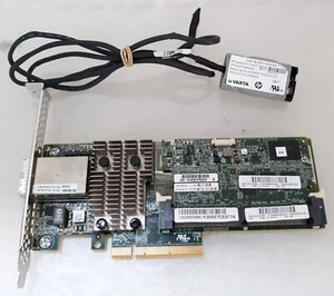 HPE Smart Array P431/4GB FBWC 6Gb 2-Ports Ext SAS Controller w/ Battery - Picture 1 of 5