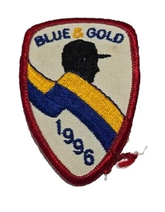 1996 blau und gold Aufnäher - BSA - 1686 - Bild 1 von 2