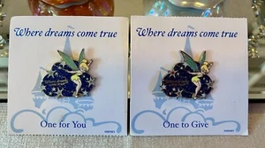 Disney Parks/Where Dreams Come True/Pixie Dust 2 Pin Set/Version... - Picture 1 of 2