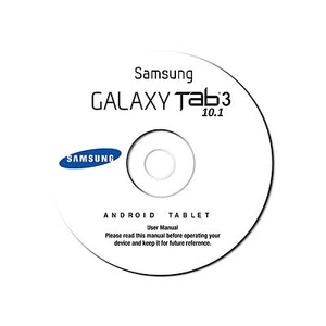 Samsung Galaxy Tablet Tab 3 10.1 (Wi-Fi-Model GTP5210) User Manual Guide on CD - Picture 1 of 12