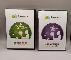 2 Antworten Bibel Lehrplan Jahrgang 3 Viertel 1&3 CD Junior High PDF auf CD - Bild 1 von 8