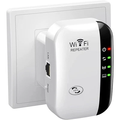 Wifi Extender Signal Booster up to 5000Sq.Ft and 55 Devices, Wifi Range Extender - Image 1 of 4