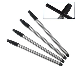 Juego de 4 varillas de empuje ajustables de instalación rápida Kit de cubierta cromada compatible con 1... - Imagen 1 de 6