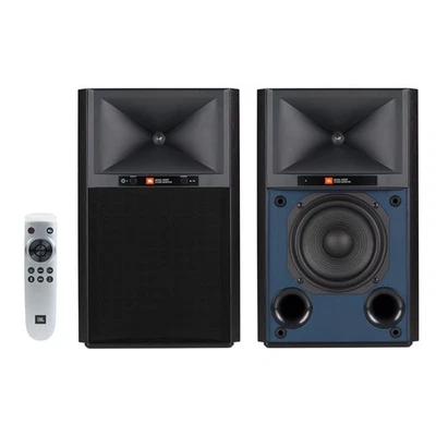 JBL 4305P Altoparlanti Monitor Alimentati Wireless, Noce Nero - Nuovo - Immagine 1 di 4