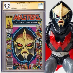 CGC 9.2 SS Masters of the Universe #4 Newsstand signed Ron Wilson He-Man 1986 - Picture 1 of 2