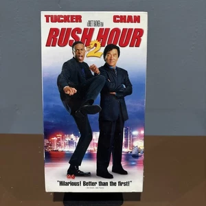 Rush Hour 2 VHS VCR Video Tape Movie **NEW SEALED W/Waterseal** Chan/Tucker - Picture 1 of 3