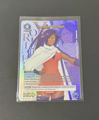 Union Arena Yoruichi Shihoin UEX01BT/BLC-2-024 U* Alt Art Foil English - Image 1 of 2