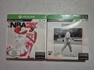 NBA 2k21 y FIFA 21 Xbox Series X One Edición SteelBook Coleccionistas Nuevo Precintado - Imagen 1 de 9