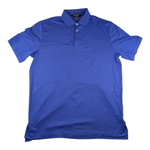 Polo Golf Ralph Lauren Performance Large L Herren Blau Kurzarm Kragen Hemd - Bild 1 von 7