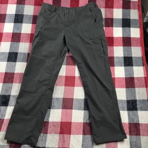 5.11 Tactical Cargo Pants Men 36x32 Black Work Utility Hiking Range Pockets - Picture 1 of 11