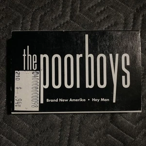 The Poorboys Brand New Amerika / Hey Man (Cassette) Promo - Picture 1 of 2