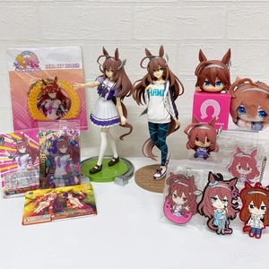 Umamusume Mihono Bourbon Special Set Figures Plush Mascots Keychain Cards Japan - Picture 1 of 21