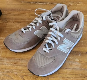 New Balance 574 Core Gris ML574EGG Hombres Talla 18 2E Core Estilo de Vida Correr - Imagen 1 de 6