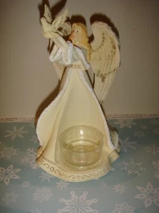 Yankee Candle Angel Tea Light Holder - Picture 1 of 7