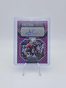 James Conner [Sensational Signatures] AUTO púrpura #/49 | Panini Prizm 2022 - Imagen 1 de 2