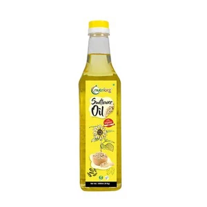 Nutriorg Sunflower Oil Pack Of 1000ml - Picture 1 of 8