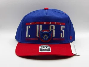 '47 MLB Chicago Cubs Royal Cooperstown Hitch Adjustable Snapback Hat - Picture 1 of 5