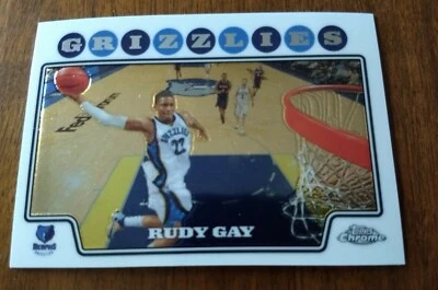 RUDY GAY, 2008-09 TOPPS CHROME #76, GRIZZLIES - Image 1 of 2