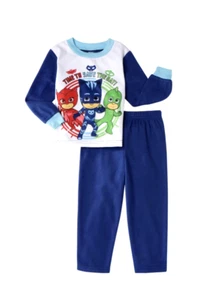 AME Toddler Boys 2-Piece Long-Sleeve Flannel Sleepwear Set, PJ Masks, Size 3T - Picture 1 of 1