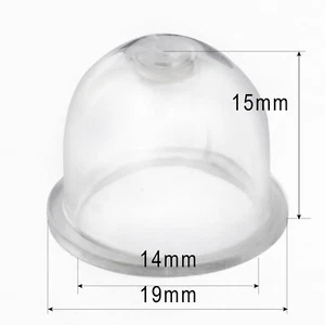 2x Kraftstoffpumpe 19mm Primer Vorpumpball Zündkapsel Vergaser STIHL Husqvarna - Bild 1 von 2