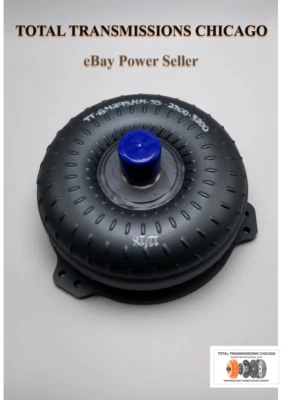 4L60E 700R4 TORQUE CONVERTER 2800-3200 STALL 10" 298MM 1 YEAR WARRANTY NON LS1 - Image 1 of 4