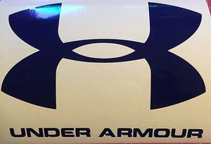 Under Armour Logo Vinyl Window Decal Sticker 6 3/4" Choose Your Color  - Bild 1 von 15