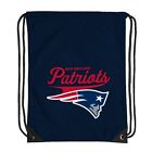 Football Licensed New England Patriots Backsack Team Spirit 17.5" x 13" Gym bag
