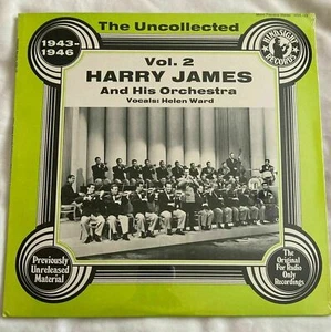uncollected vol. 2 1943-1946 HARRY JAMES AND HIS ORCHESTRA VINYL LP ALBUM NEW - Picture 1 of 2