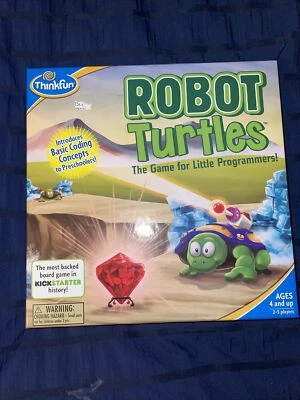 Robot Turtles Game for Little Programmers Basic Coding Concepts 2014 Think Fun - Image 1 of 4