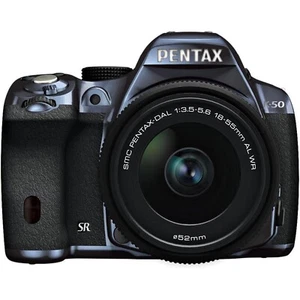 Pentax K-50 fotocamera reflex 18-55 mm f/3.5-5.6 obiettivo metallo blu navy/nero SCATOLA APERTA - 09965 - Foto 1 di 1