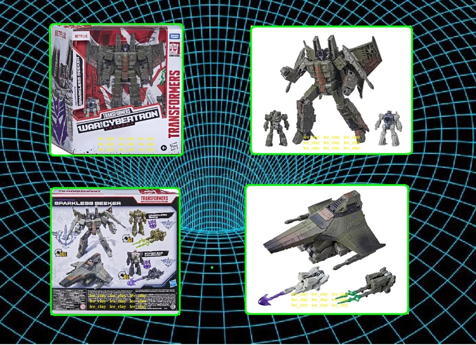 Transformers War for Cybertron TRILOGY NETFLIX 6.75" Sparkless Seeker 3pk NOVO! - Imagem 1 de 1